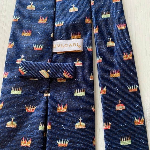 BVLGARI SILK Tie - Picture 4 of 8